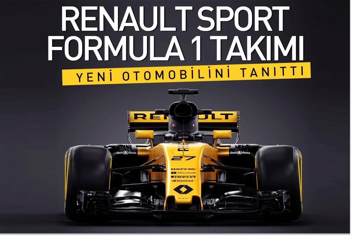 Renault Sport Formula 1 Takımı yeni otomobilini tanıttı