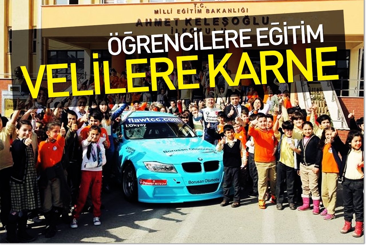 Öğrencilere Eğitim Velilere Karne