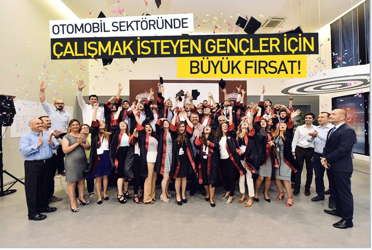Otomobil sektöründe çalışmak isteyen gençler için büyük fırsat!