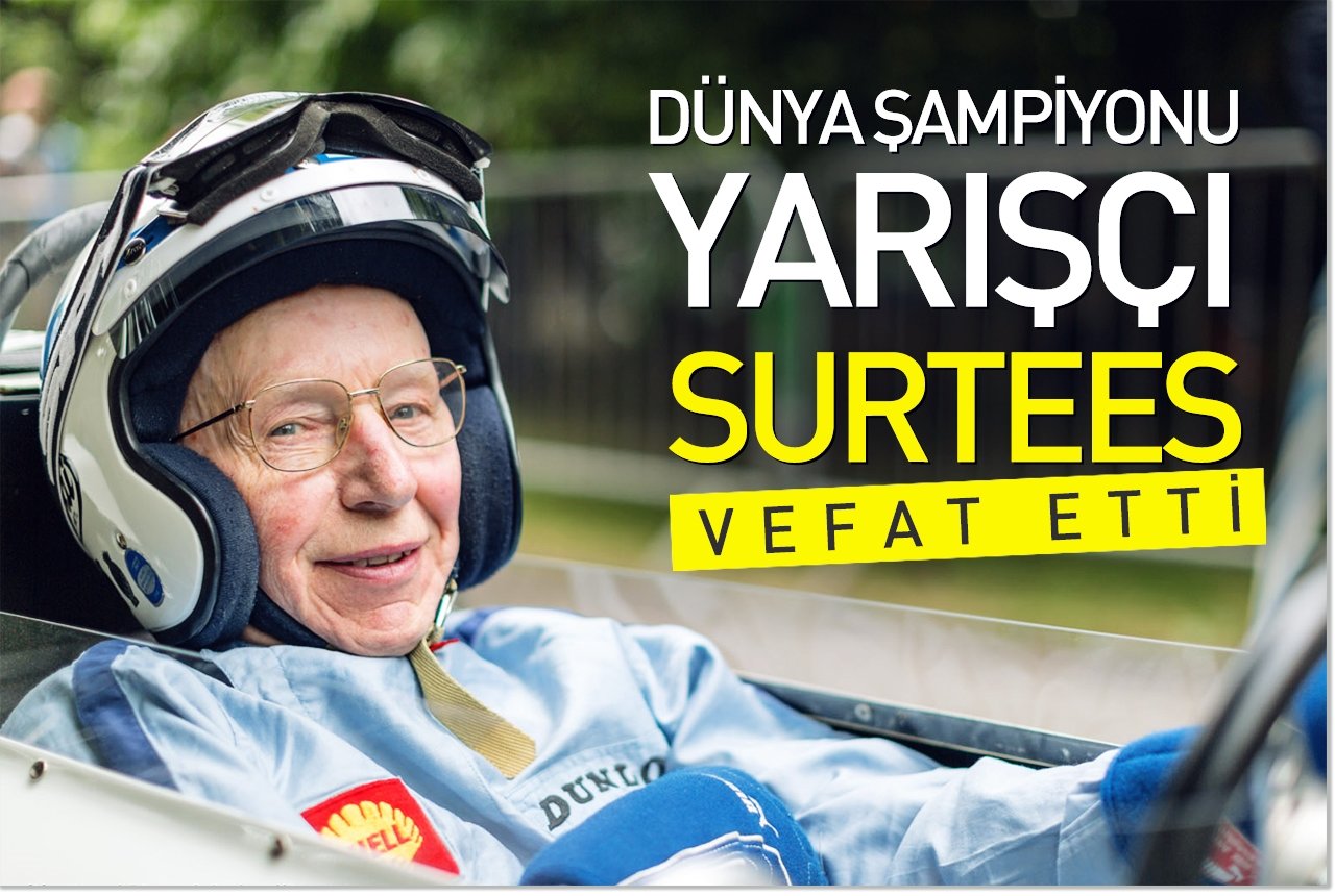 Eski dünya şampiyonu yarışçı Surtees vefat etti