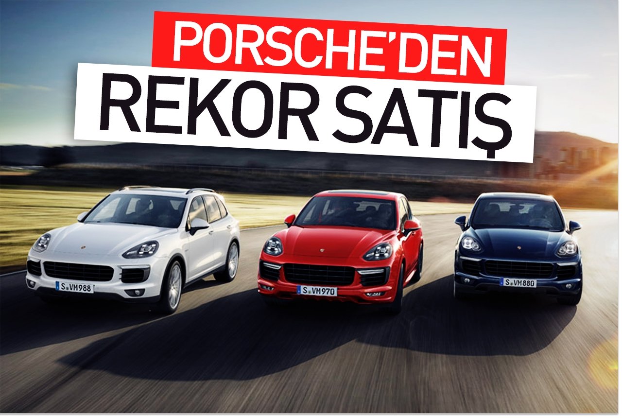 Porsche 2016 yılında 237 bin adet otomobil satarak rekor kırdı