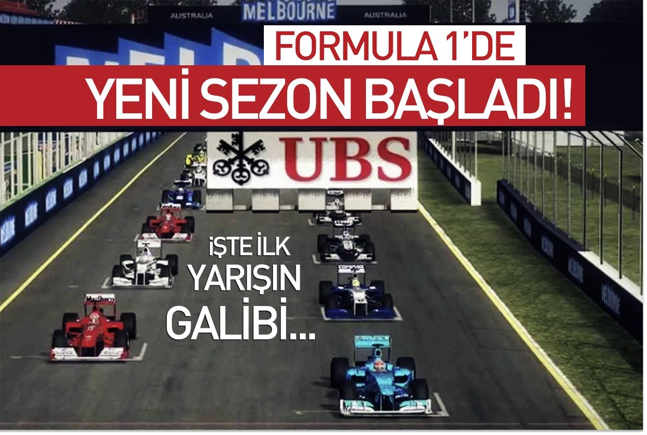 Formula 1’de, 2017 sezonunun ilk yarışını Vettel kazandı