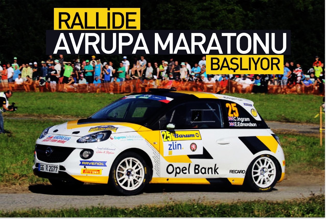 Rallide Avrupa maratonu başlıyor