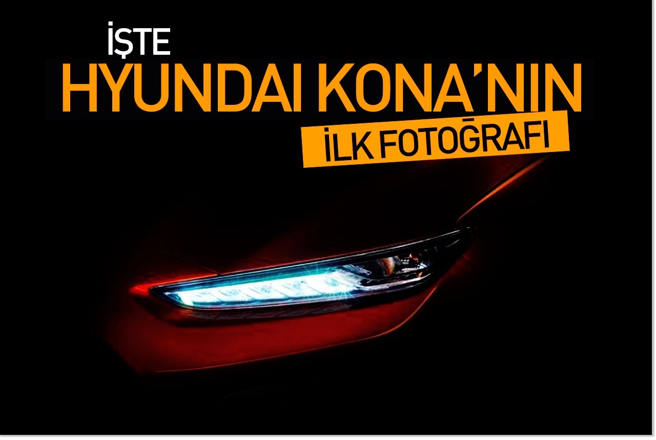 İşte Hyundai Kona’nın ilk fotoğrafı