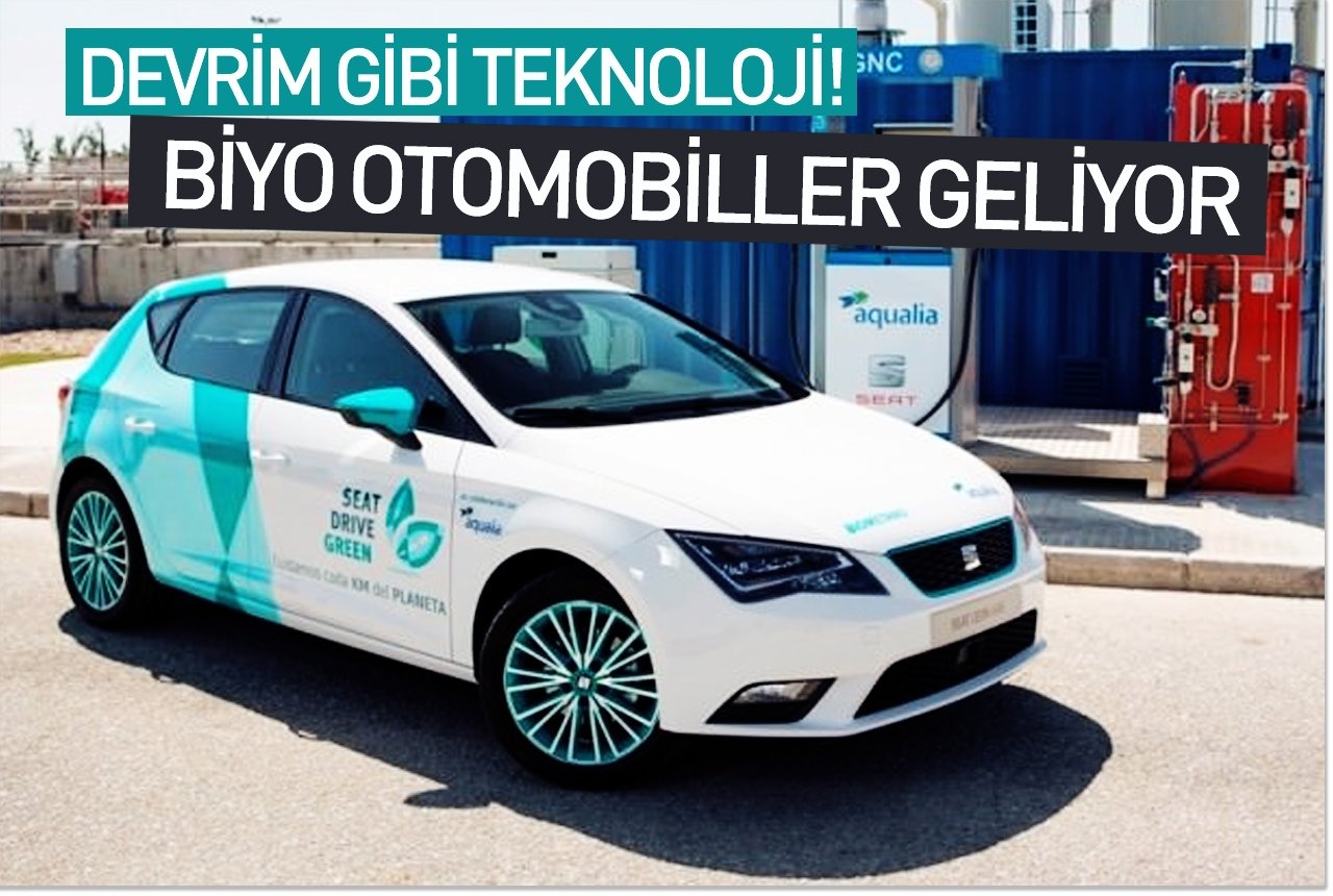 Devrim gibi teknoloji! Biyo otomobiller geliyor