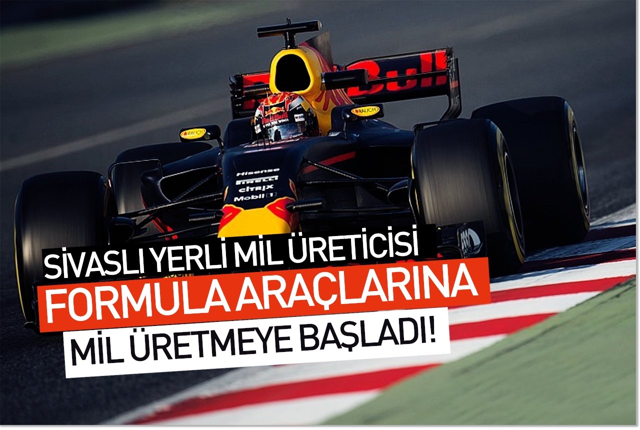 Sivaslı yerli mil üreticisi Formula araçlarına mil üretmeye başladı!