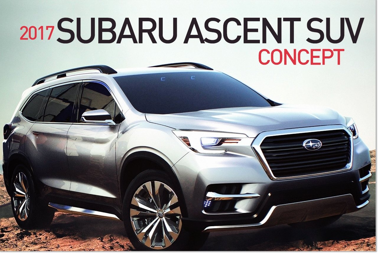 2017 Subaru Ascent SUV Concept