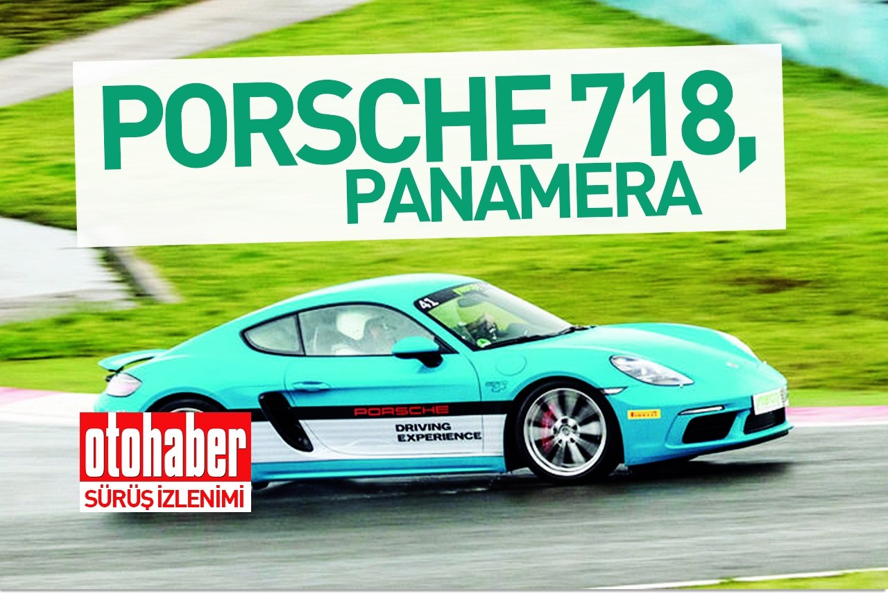 Sürüş izlenimi · Porsche 718, Panamera