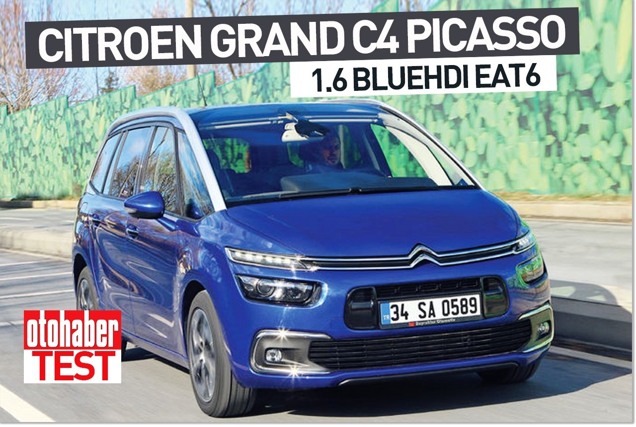 Test - Citroen Grand C4 Picasso 1.6 BlueHDi EAT6