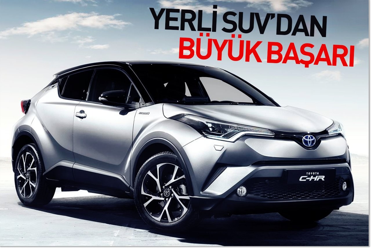 Toyota C-HR, Japonya’nın en çok satan otomobillerinden oldu