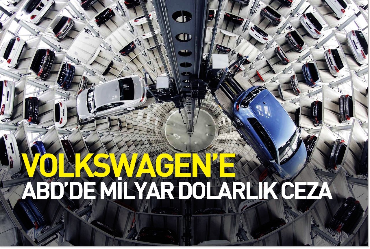 Volkswagen’e ABD’de milyar dolarlık ceza