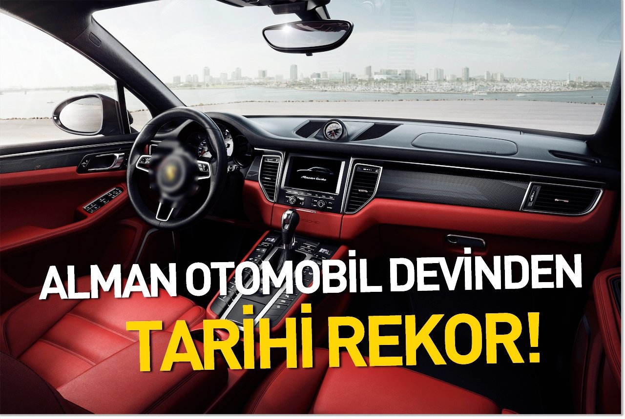 Porsche'den tarihi rekor!