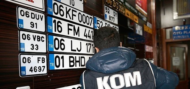 Sürücülere "plaka" uyarısı