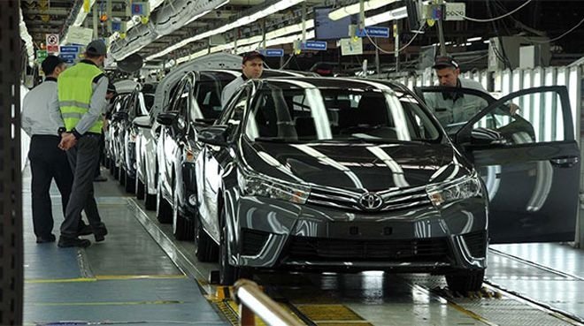 Toyota üreti·me ara verdi·