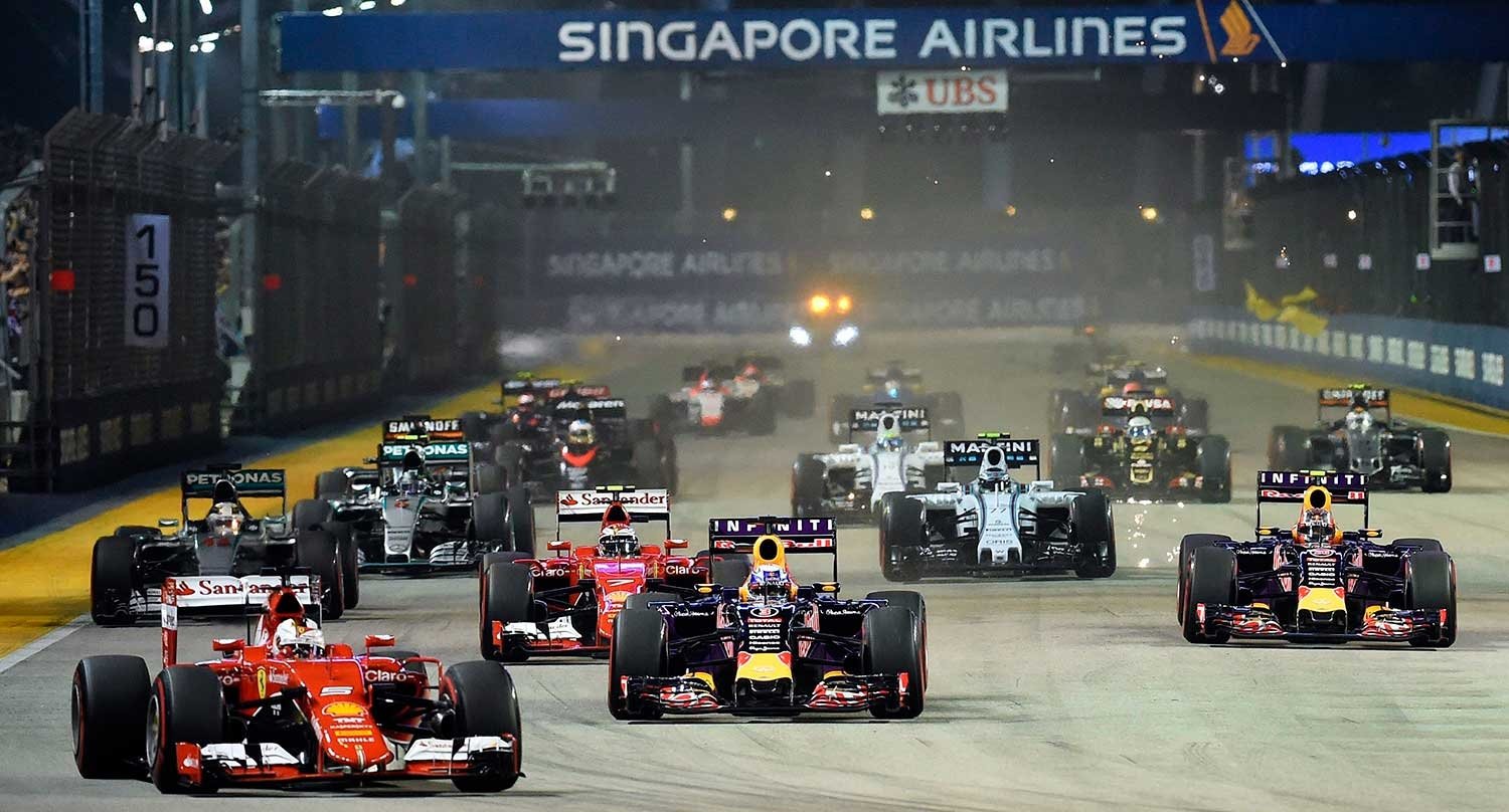 Formula 1'de sıradaki durak Singapur