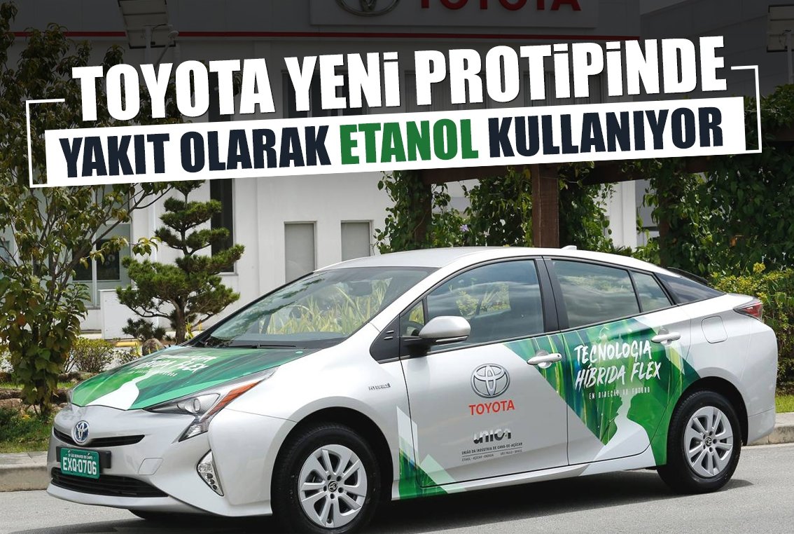 Toyota yeni prototipinde yakıt olarak etanol kullanıyor