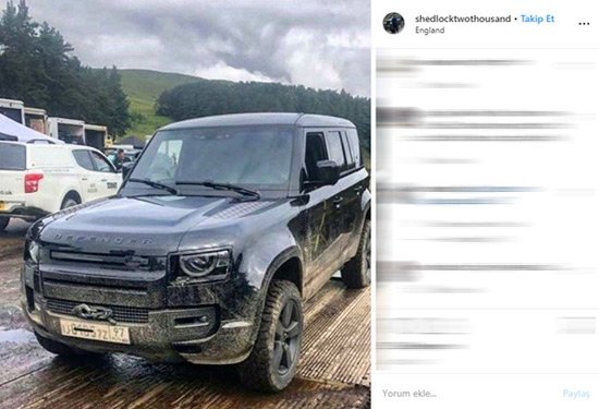 2020 Land Rover Defender James Bond filminde ortaya çıktı