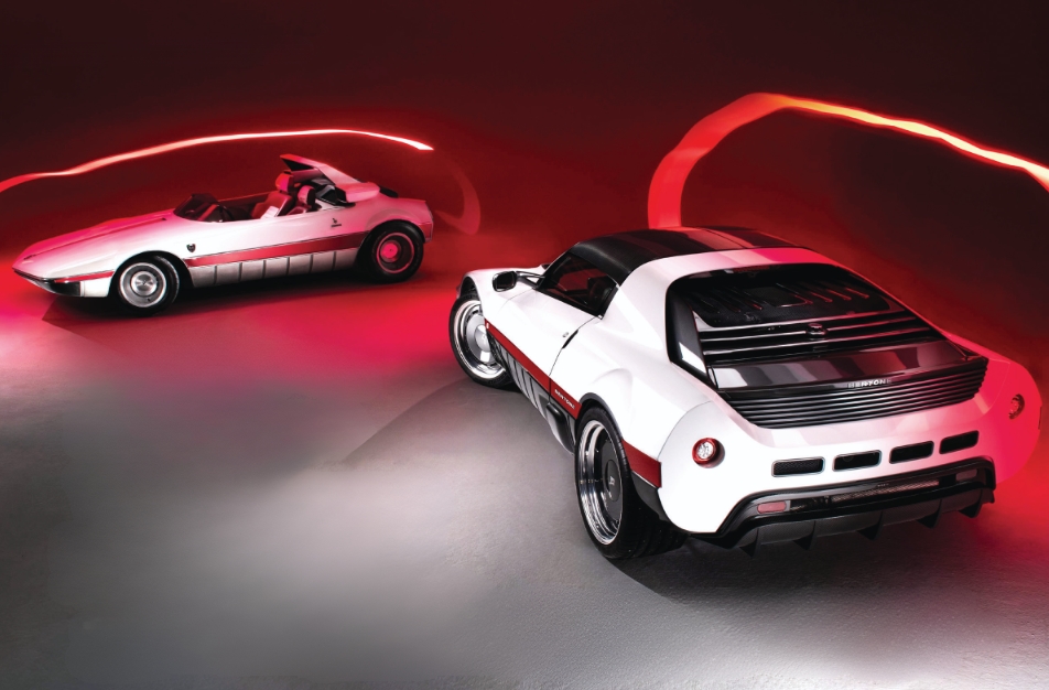 Bertone 1969 Runabout Konsepti Modern Mühendislikle Yeniden Yorumlandı